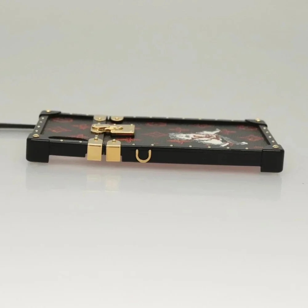LOUIS VUITTON Transformed Cat Eye Trunk iPhone XS Case Black